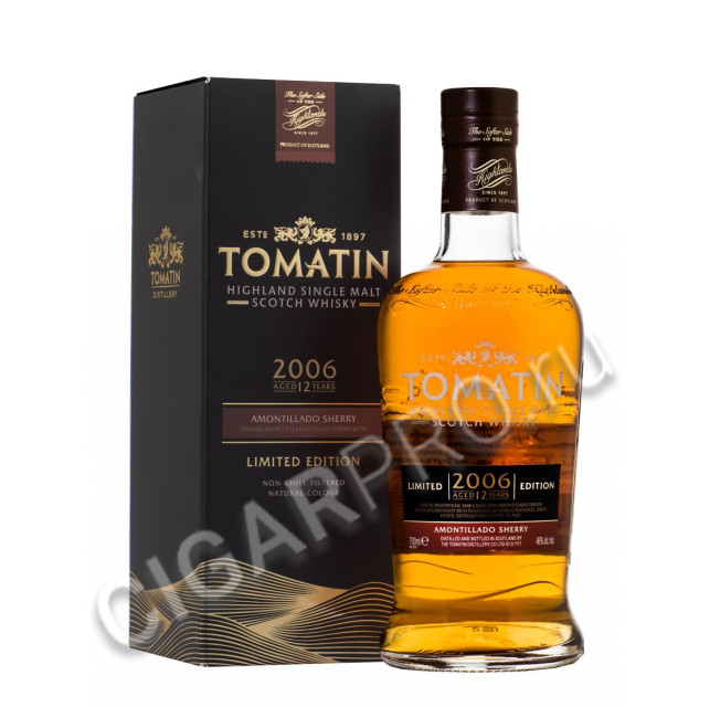 tomatin limited edition amontillado sherry 2006 12 years купить виски томатин лимитед эдишн амонтильядо шерри 2006 12 лет цена