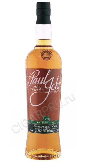 виски paul john peated select cask 0.7л