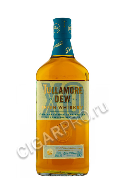 tullamore dew caribbean rum cask finish купить виски талмор дью хо ром каск 0.7л цена