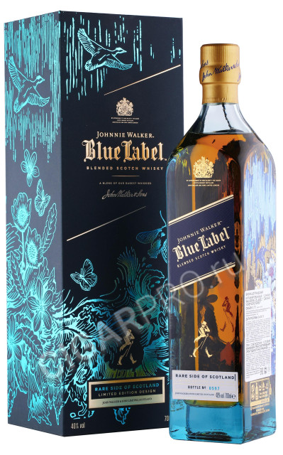 виски johnnie walker blue label limited edition 0.7л в подарочной упаковке