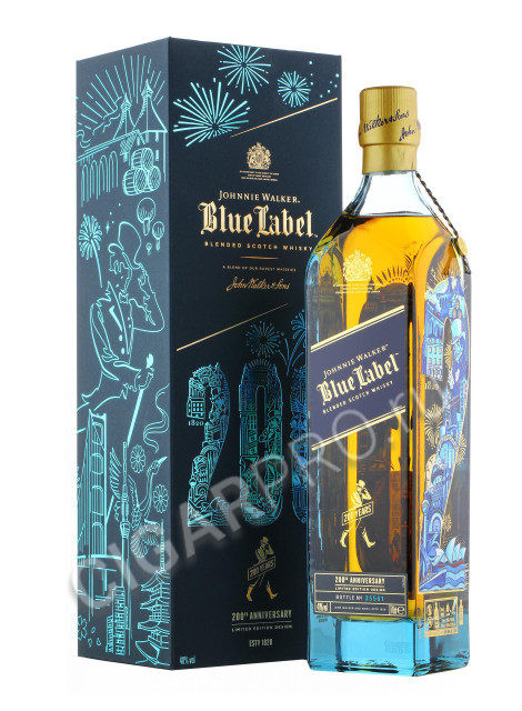 johnnie walker blue label 200th anniversary edition купить виски джонни уокер блю лейбл 200-летие цена