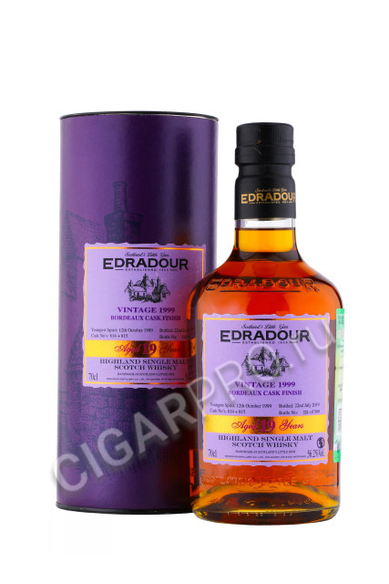 edradour 18 years old barolo cask finish купить виски эдраду каск бароло каск финиш 18 лет 0.7л цена