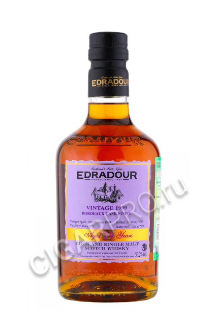 виски edradour 18 years old barolo cask finish 0.7л