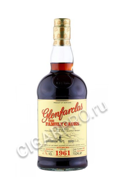 glenfarclas 1961 family casks 0.7л