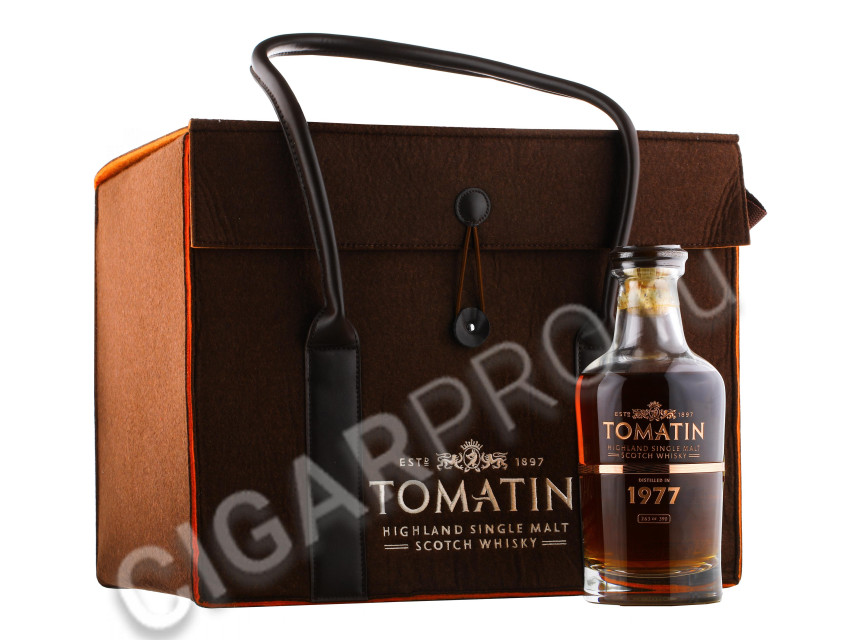 tomatin 1977 + 2 glases 0.7 l