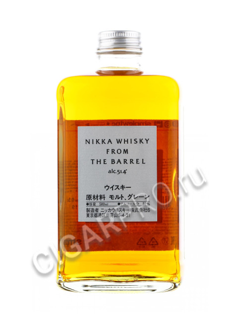 виски nikka whisky the barrel 0.5 l + 2 бокала