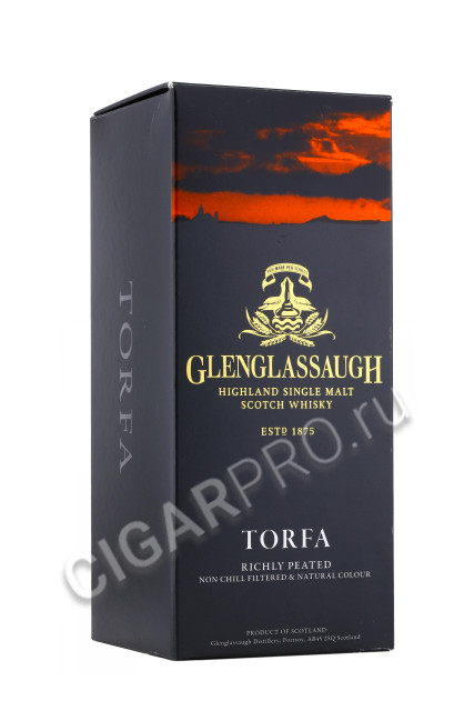 подарочная упаковка glenglassaugh torfa 0.7л