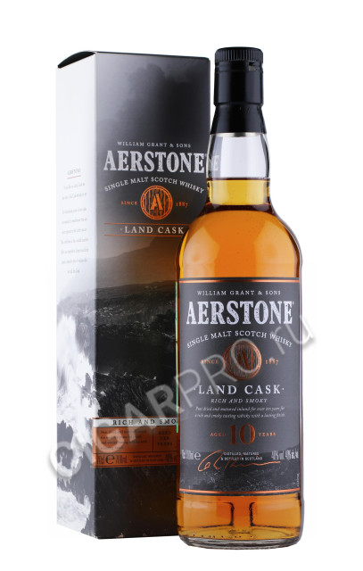 виски aerstone land cask 0.7л в подарочной упаковке