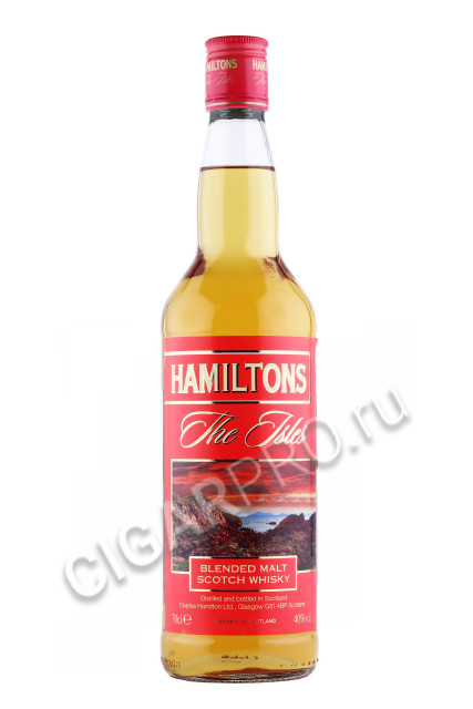виски hamiltons isles 0.7л