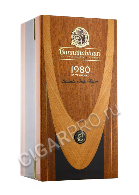 подарочная упаковка bunnahabhain 1980 limited edition 0.7 l