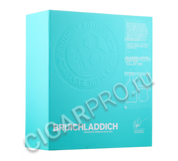 подарочная упаковка bruichladdich scottish barley 0.7 l