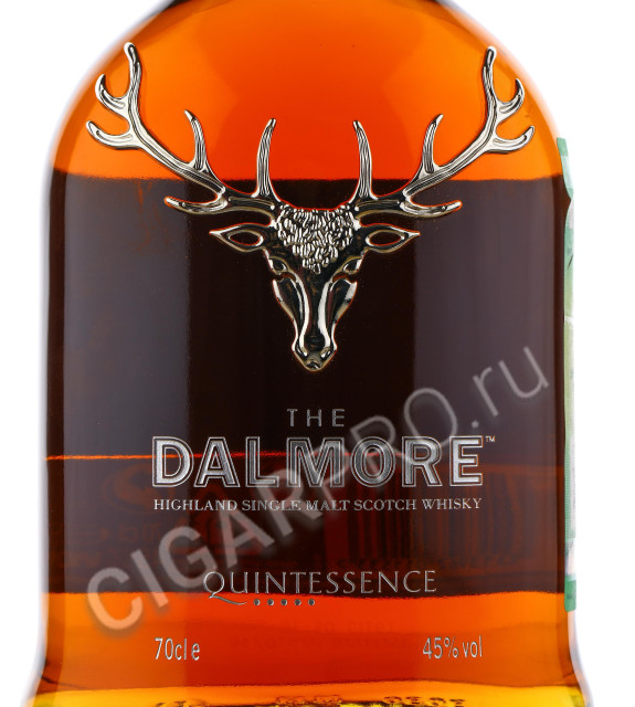 этикетка dalmore quintessence