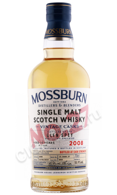 виски mossburn vintage casks №27 glen spey 0.7л