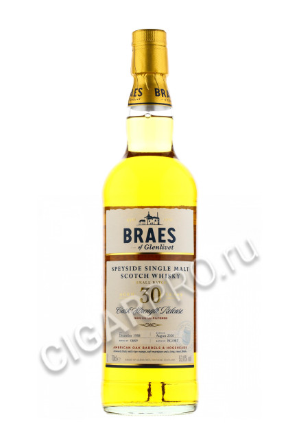 braes of glenlivet 30 years 0.7 l