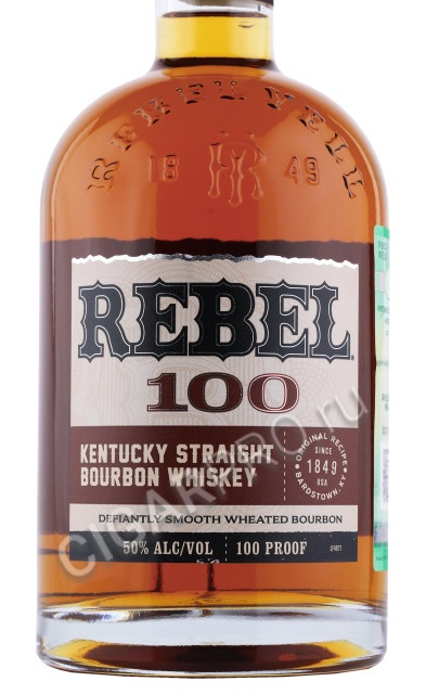 этикетка виски lux row distillers rebel 0.7л