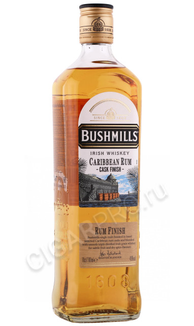 виски bushmills caribbean rum 0.7л