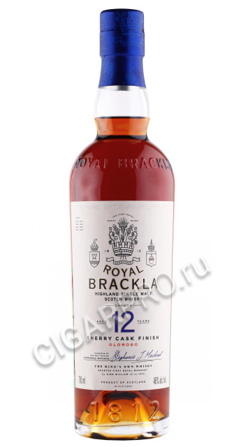 виски royal brackla 12 years old 0.7л