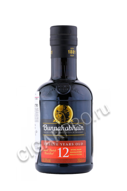 виски bunnahabhain aged 12 years 0.2л