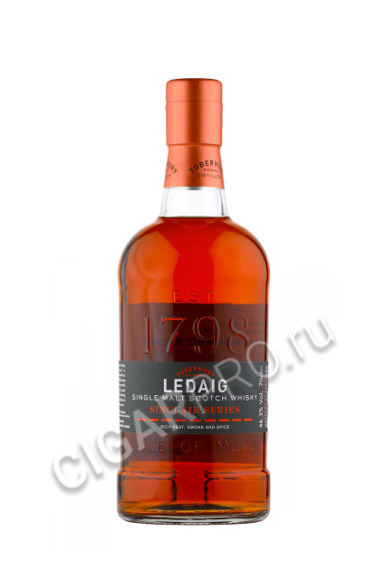 виски ledaig sinclair series rioja 0.7л