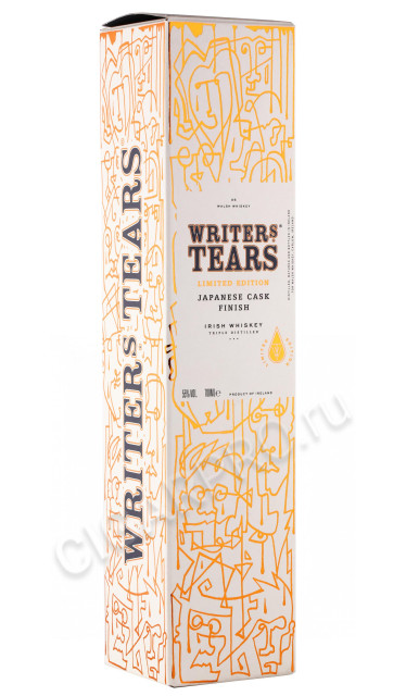 подарочная упаковка виски hot irishman writers tears japanese cask finish 0.7л