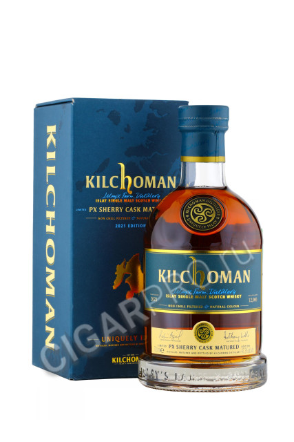 kilchoman px sherry cask matured купить виски килхоман пх шерри каск мэчюрд 0.7л цена