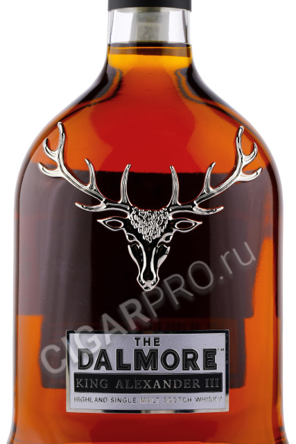 этикетка dalmore king alexander iii 0.7л