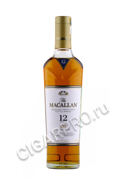 macallan double cask 12 years old 0.5л