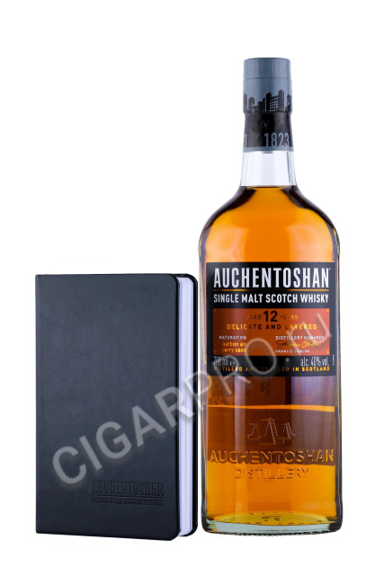 виски auchentoshan 12 years old + ежедневник 0.7л