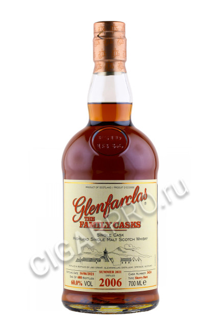 glenfarclas family casks 2006 0.7л