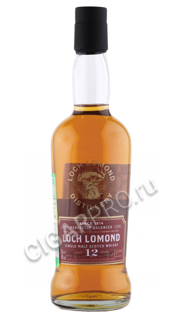 виски loch lomond 12 years old 0.2л