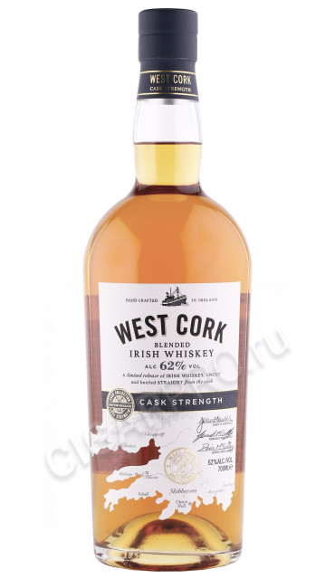 виски west cork cask strength 0.7л
