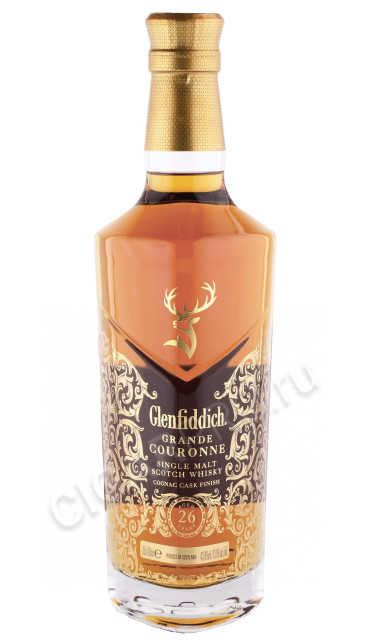 виски glenfiddich grande couronne 26 years old 0.7л