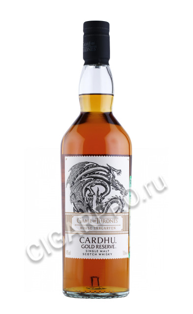 виски game of thrones cardhu gold reserve house of targaryen 0.7л