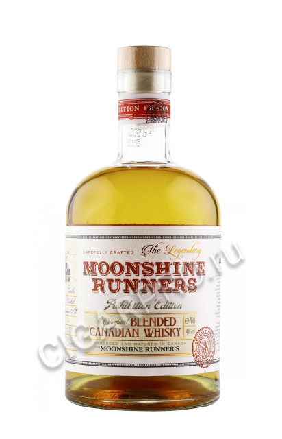 moonshine runners canadian blended купить виски муншайн раннерс канадиан блендид 0.7л цена