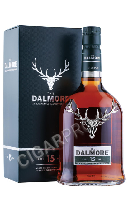 виски dalmore 15 years old 0.7л в подарочной упаковке