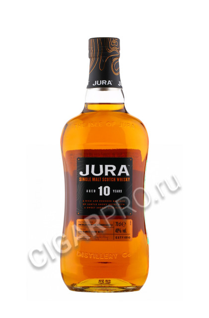 виски isle of jura 10 years old 0.7л