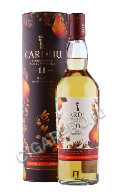 виски cardhu 11 years old special release 2020 0.7л в подарочной тубе