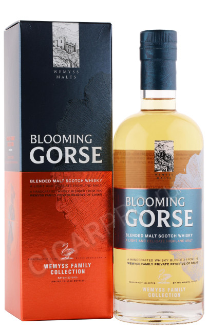 виски blooming gorse 0.7л в подарочной упаковке