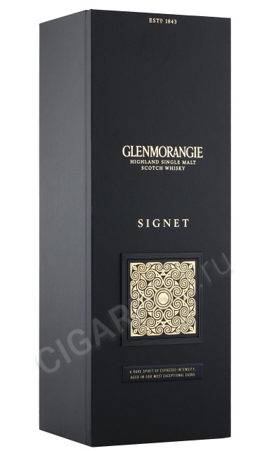 подарочная упаковка виски glenmorangie signet 0.7л