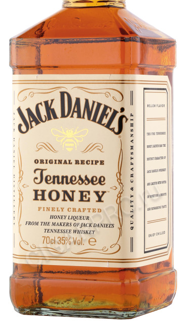 этикетка виски jack daniels honey 0.7л