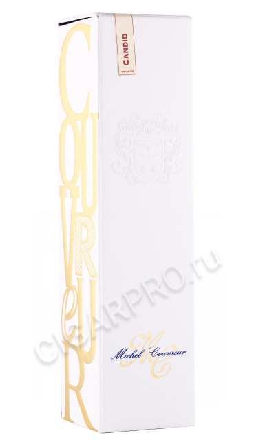подарочная упаковка виски michel couvreur candid 0.7л