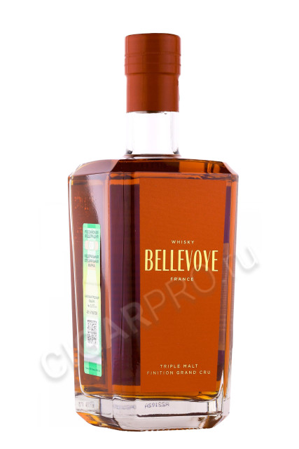 виски bellevoye finition grand cru 0.7л