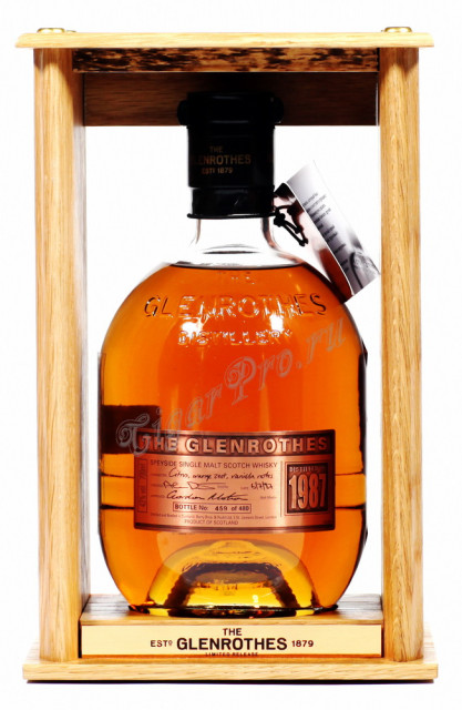 шотландский виски glenrothes 1987 виски гленротс 1987 года