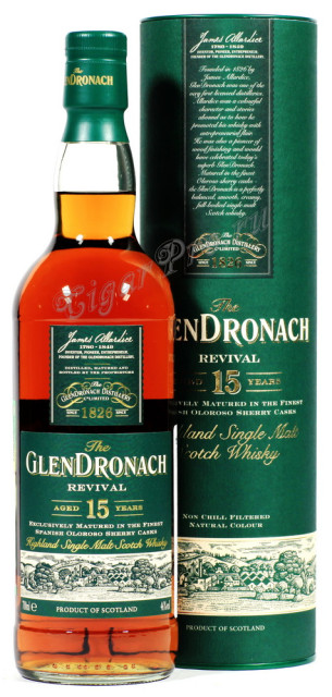 виски glendronach revival 15 years виски глендронах ревайвал 15 лет