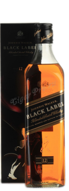 johnnie walker 12 years black label шотландский виски джонни уокер 12 лет блэк лейбл п/у