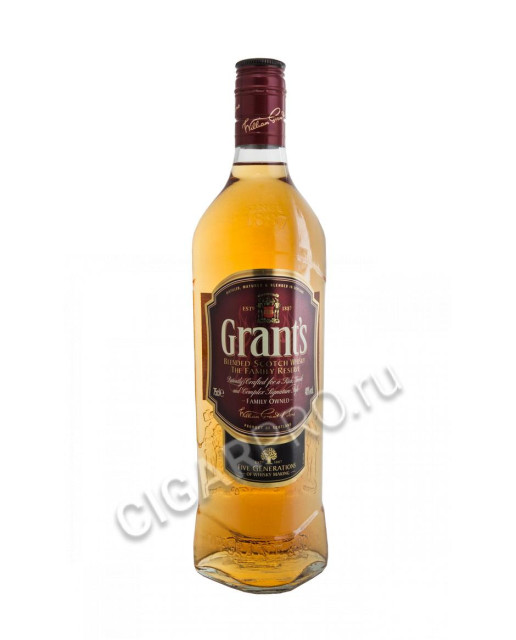 виски grants family reserve виски грантс фамили резерв 0.75 л