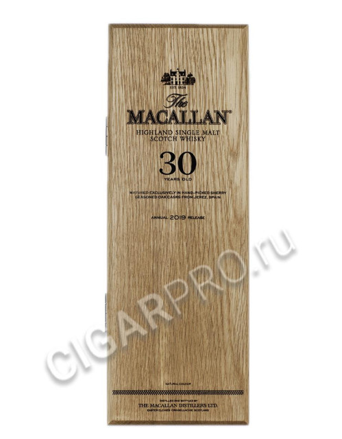 the macallan 30 year old sherry oak купить шотландский виски макаллан 30 лет шерри ок в п/у цена