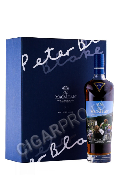 виски macallan sir peter blake 0.7л