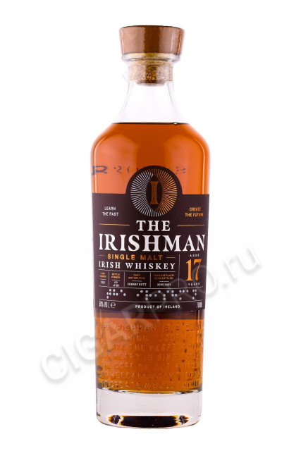 виски the irishman single malt 17 years old 0.7л