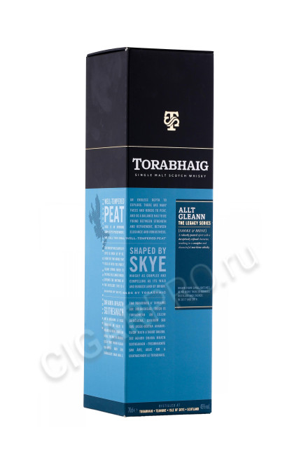 подарочная упаковка виски torabhaig legacy series allt gleann 0.7л